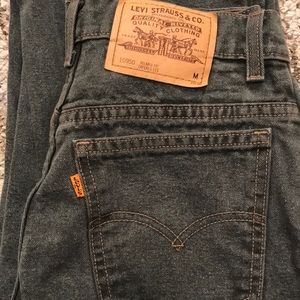 Orange tag jeans!